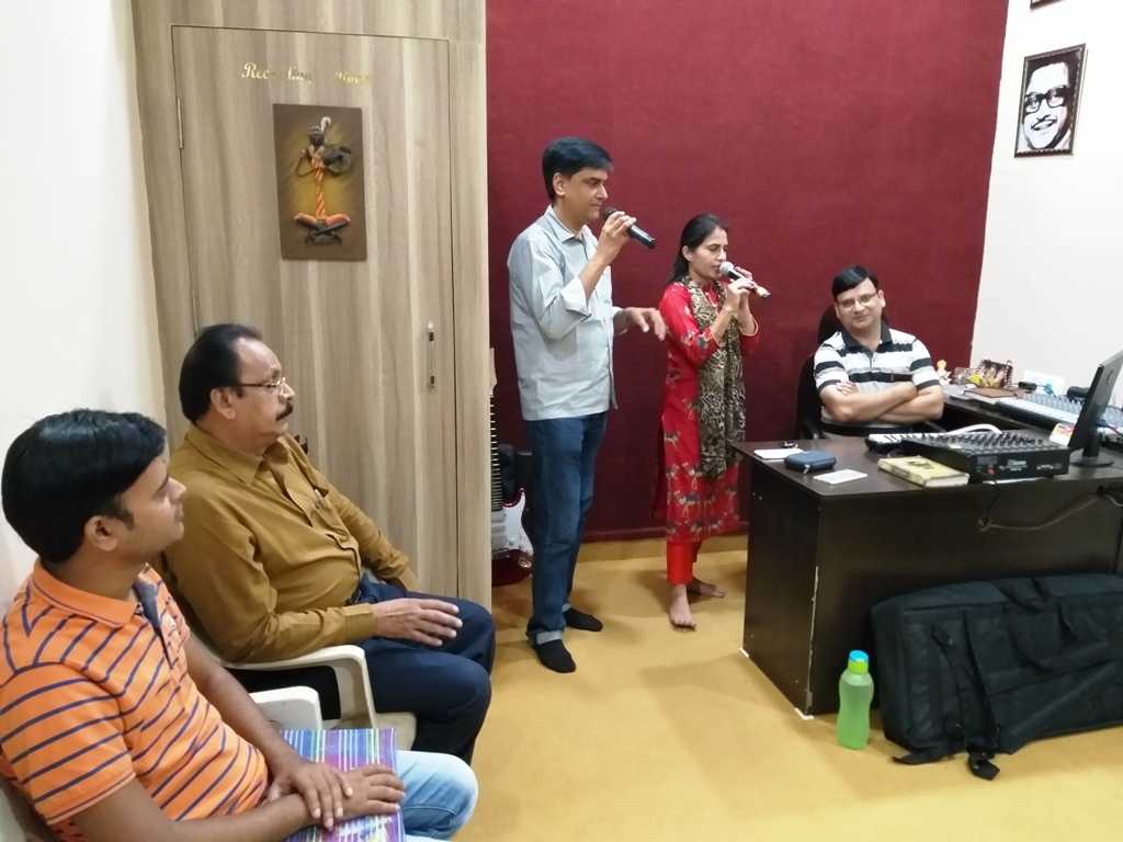 Practice Time In Junoon Musical Group Raipur